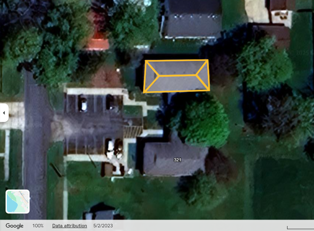 Roof Outline Tracing